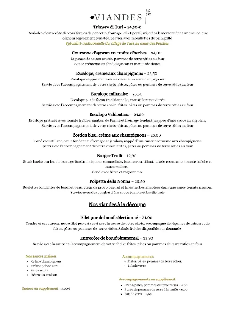 Menu_Trulli Restaurant Pizzeria_Arlon_image_2