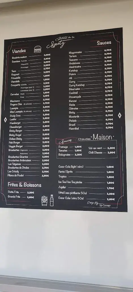 Menü_French fries in SPETZ_Arlon_Bild_1