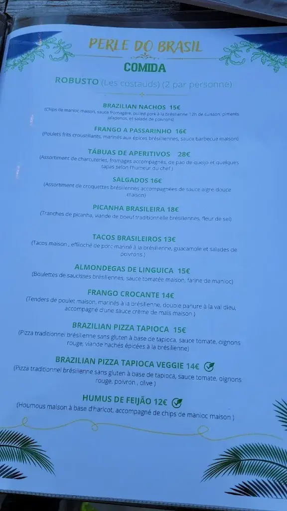 Menu_Perle Do Brasil_Aubel_image_1
