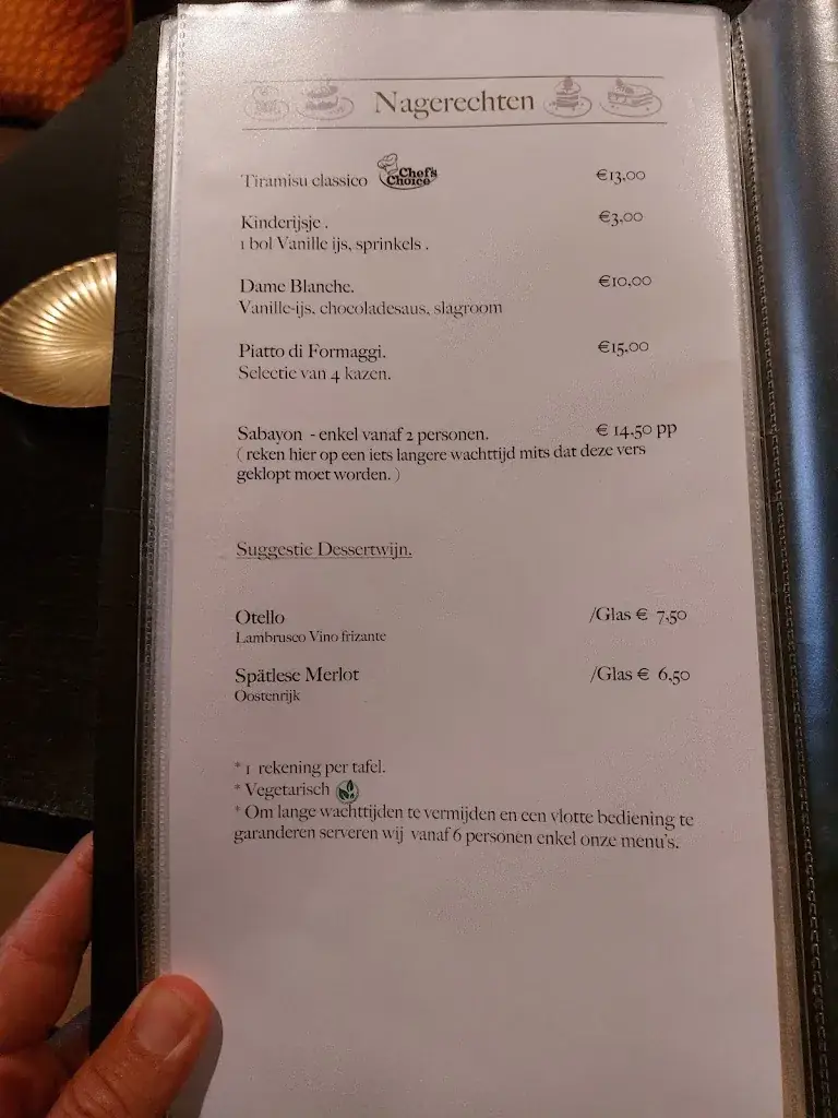 Menü_Inglesino Italian Restaurant_Bilzen-Hoeselt_Bild_2