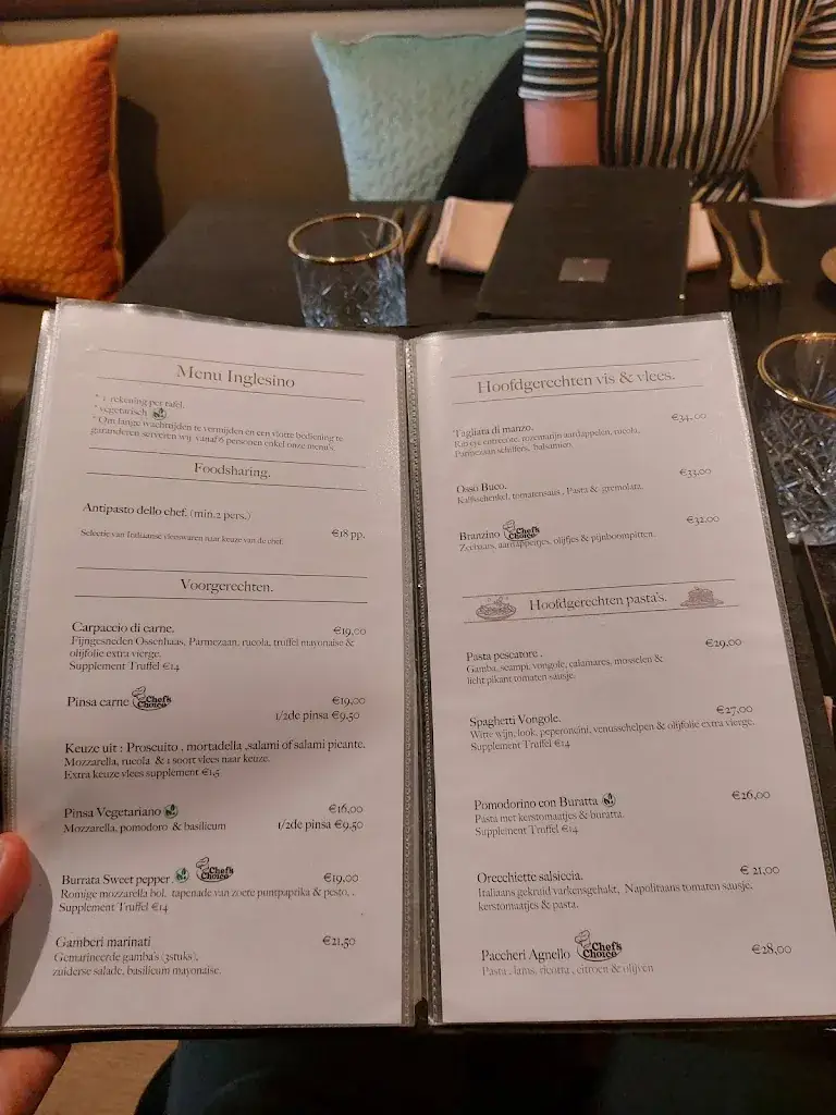 Menü_Inglesino Italian Restaurant_Bilzen-Hoeselt_Bild_3