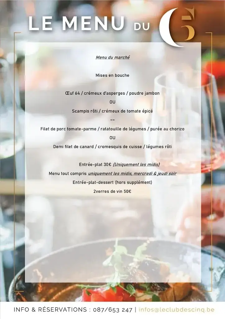 Menu_C5 , villa gourmande _Aubel_image_2