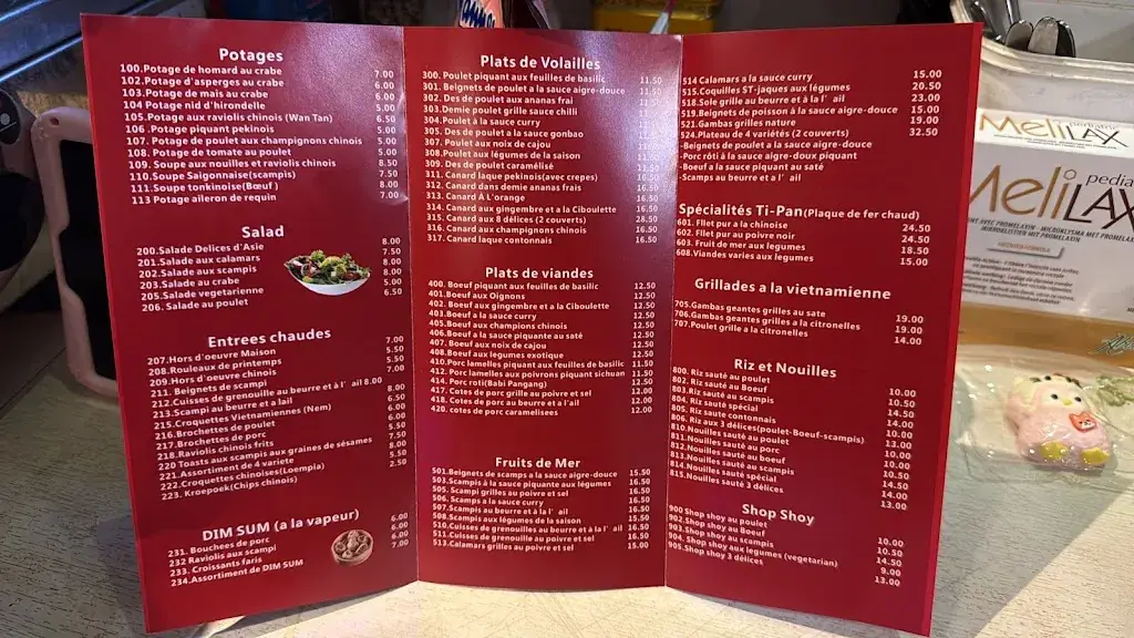 Menü_Délices d'Asie_Aubel_Bild_1