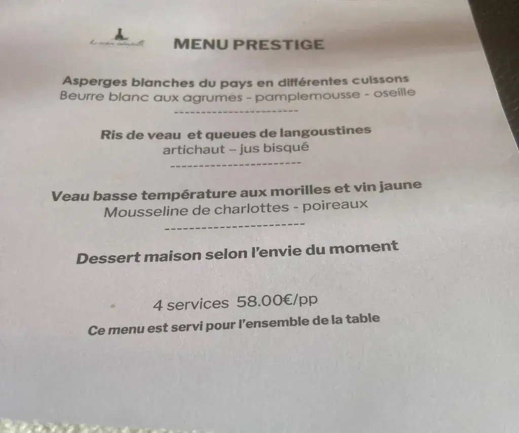 Menu_Le Cochon Embouteille_Plombières_image_1