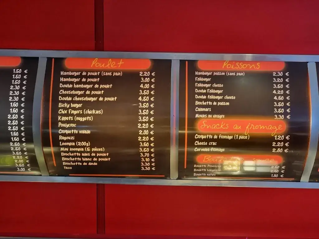 Menu_Friterie chez ALAIN_Aubange_image_3