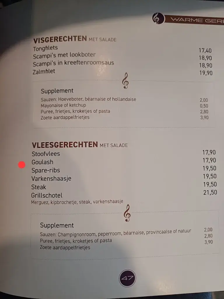 Menü_Chopin Food&Drinks_Bilzen-Hoeselt_Bild_1