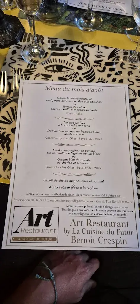 Menu_La Cuisine du Futur Liège_Bassenge_image_1