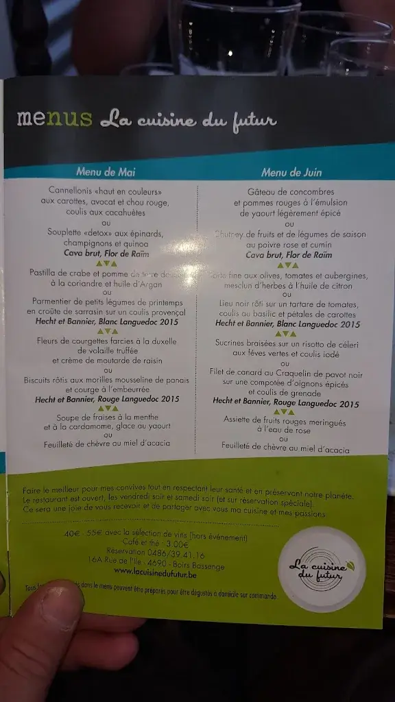 Menu_La Cuisine du Futur Liège_Bassenge_image_3