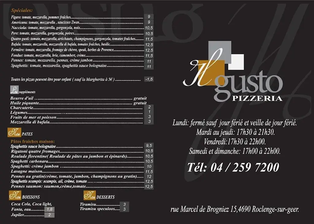 Menu_IL GUSTO_Bassenge_image_1