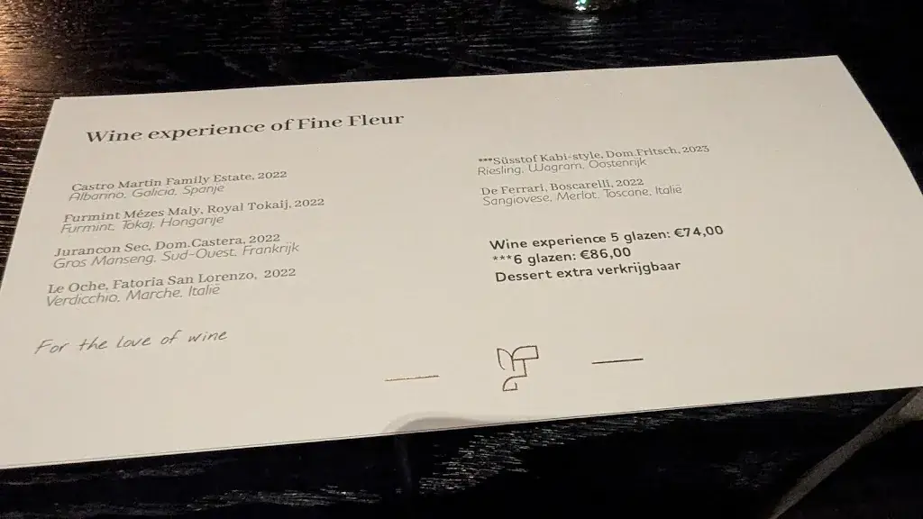 Menu_Fine Fleur_Antwerpen_image_1