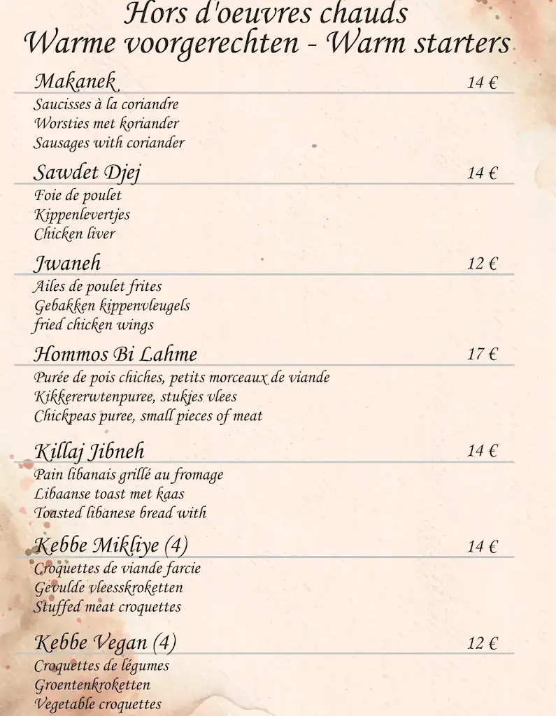 Menü_Ksara restaurant_Beauvechain_Bild_4