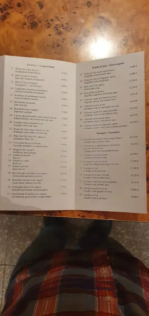 Menu_La Perle d'Asie_Beauvechain_image_2