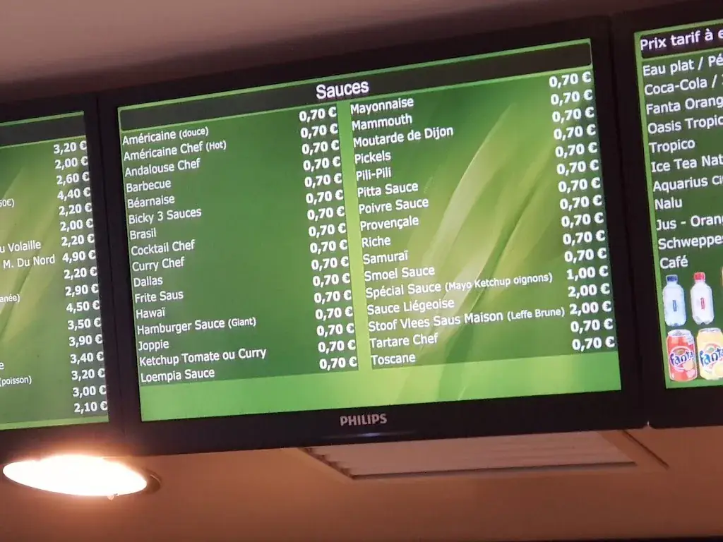 Menu_Friterie Le Roi Soleil_Beauvechain_image_4