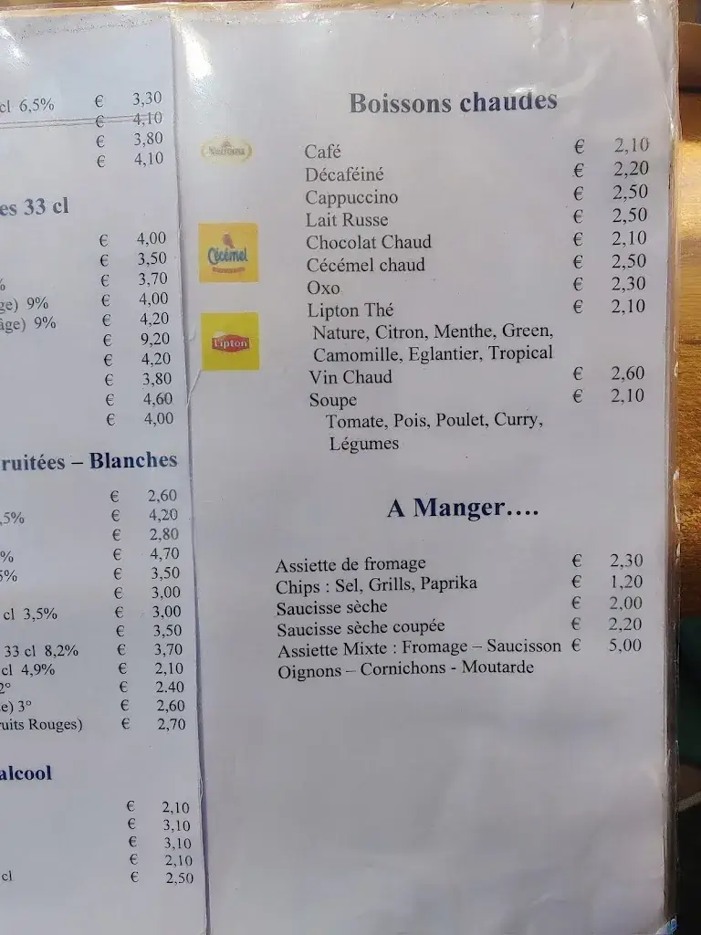 Menu_Le Pourquoi Pas_Beauraing_imagen_3