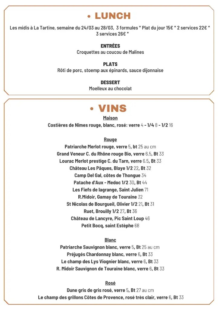 Menu_La Tartine_Lasne_image_2