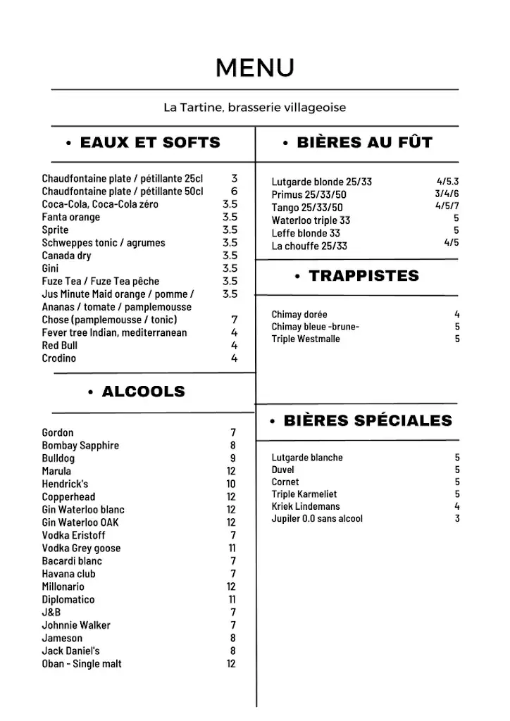 Menu_La Tartine_Lasne_image_3