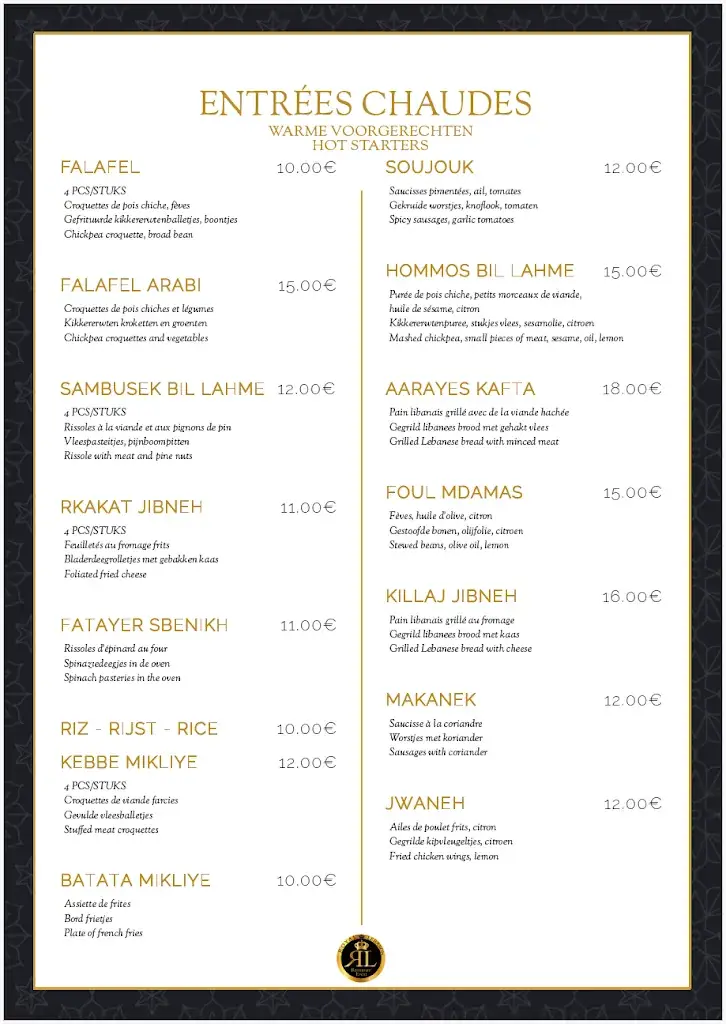 Menu_Royal Lebanon_Lasne_image_2