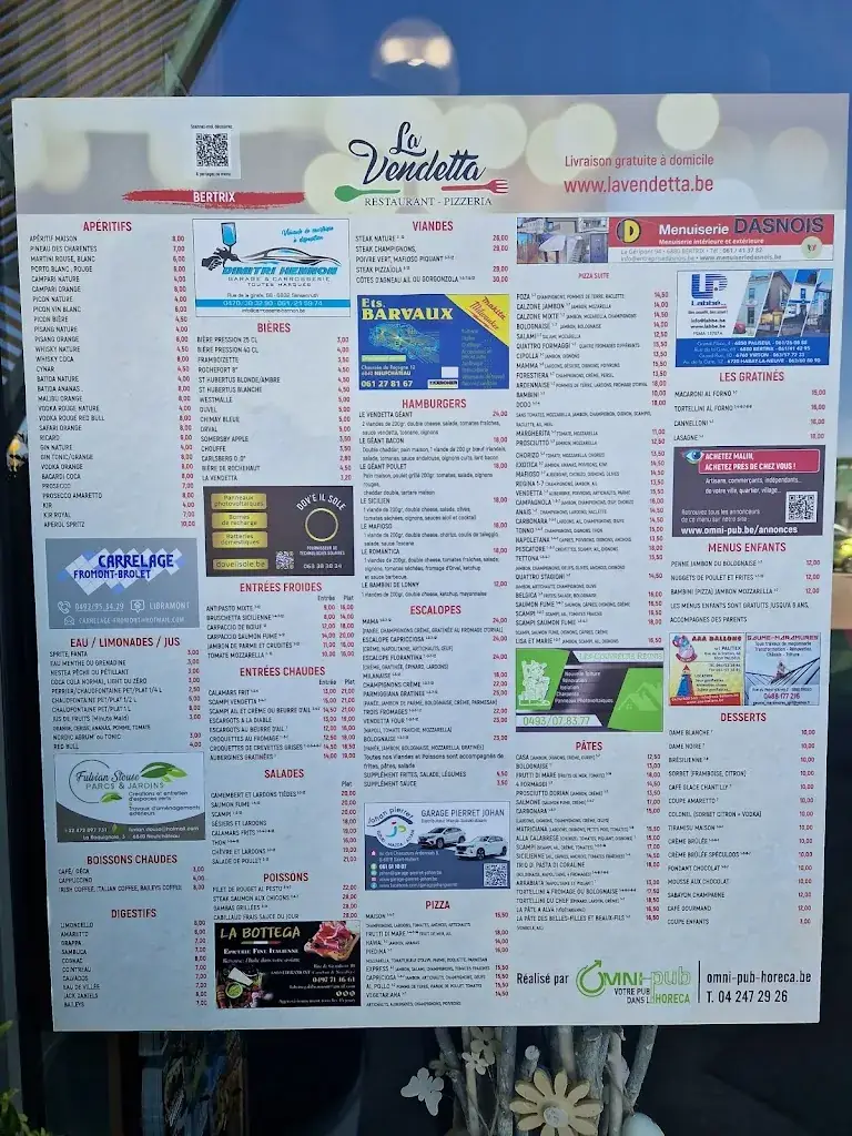 Menu_La Vendetta Bertrix_Bertrix_imagen_1