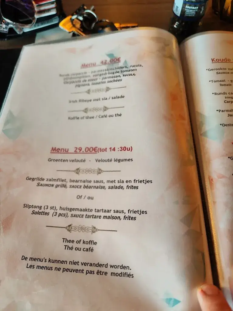 Menü_La Cuisine_Blankenberge_Bild_2