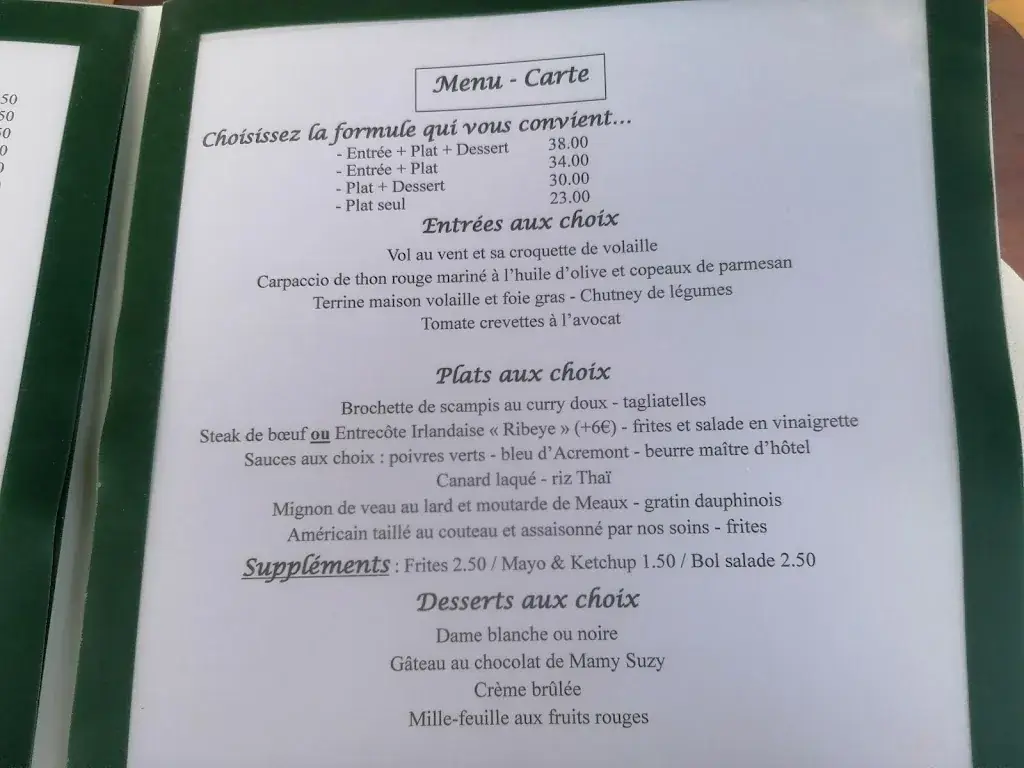 Menu_RESTAURANT -TAVERNE 