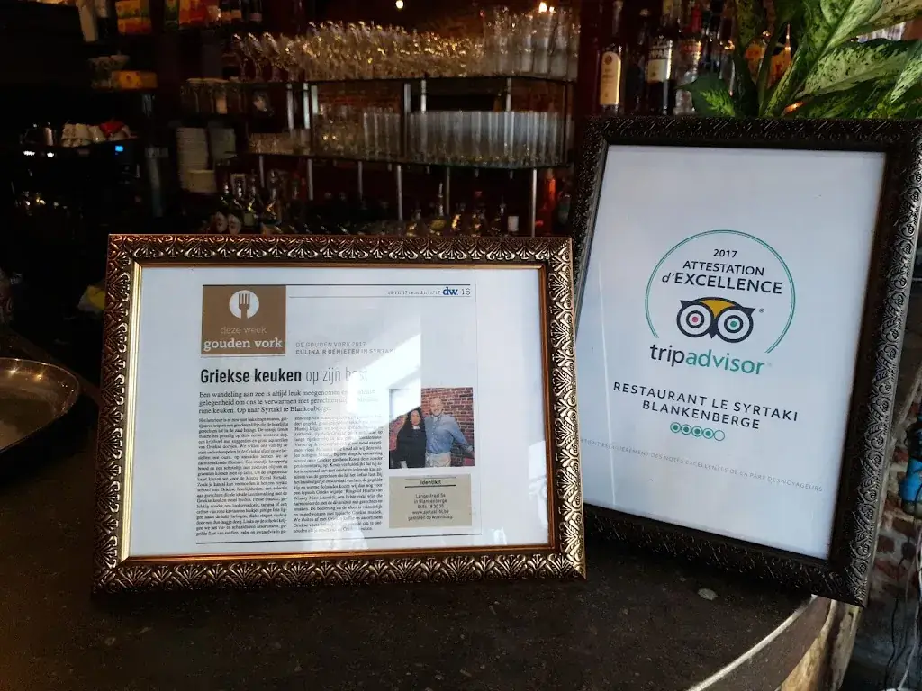 Menu_The Syrtaki_Blankenberge_image_1