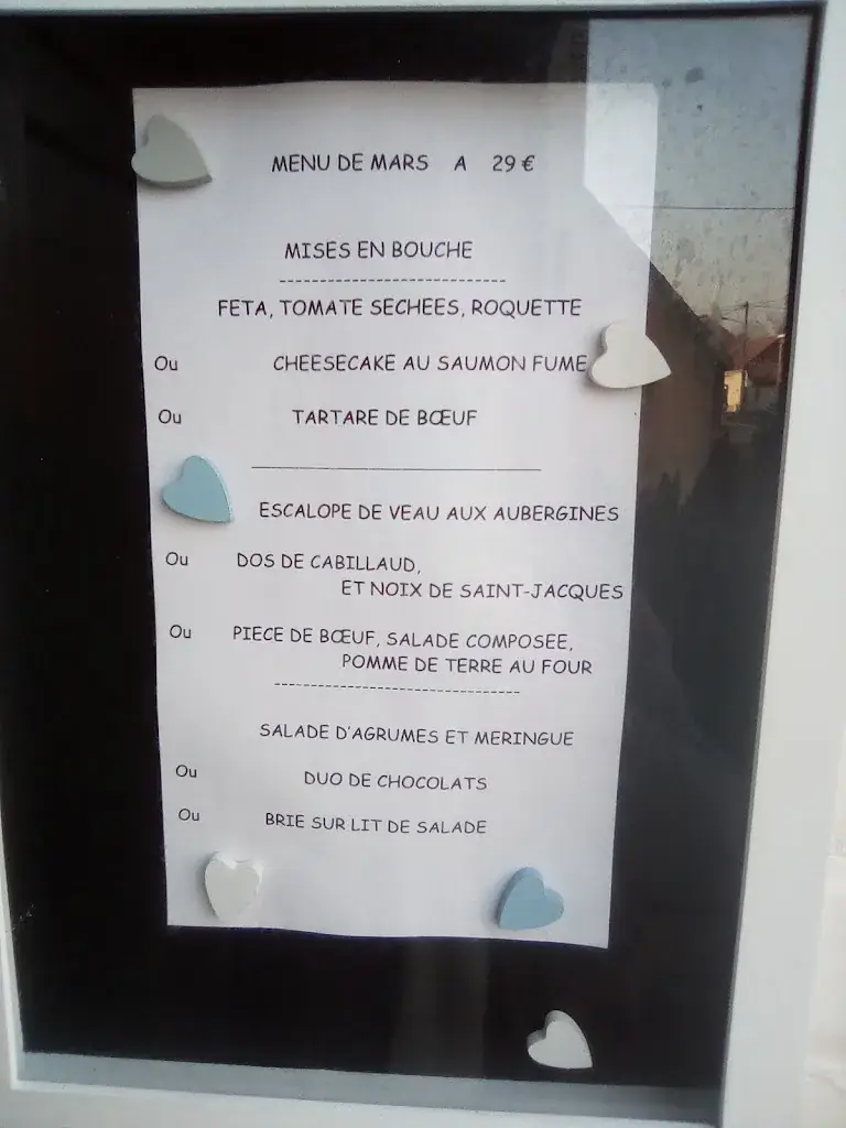 Menu_La Table Des Marais_Bernissart_imagen_1