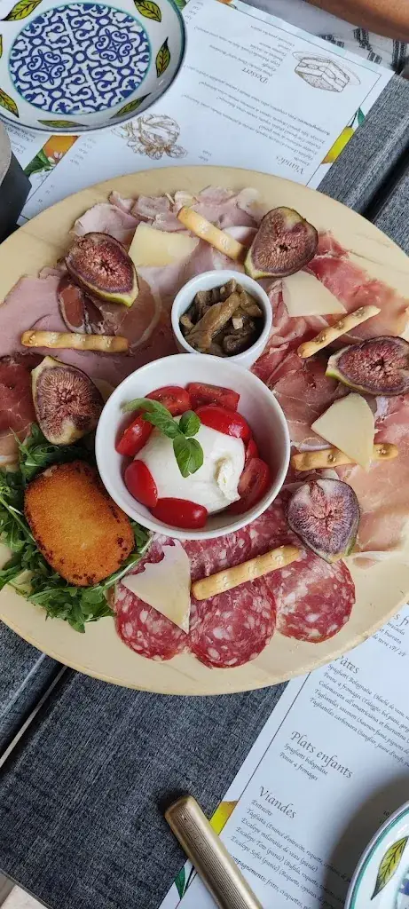 Menü_La Pulcinella_Bernissart_Bild_3