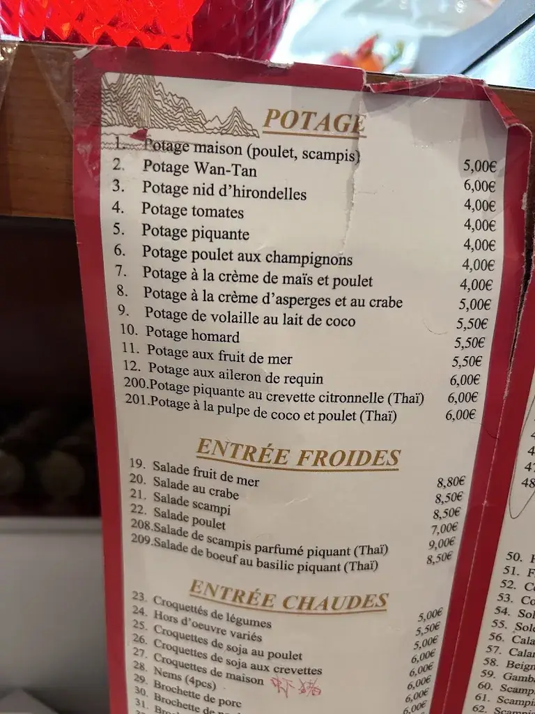 Menu_Au Soleil d'Hiver_Bernissart_image_1