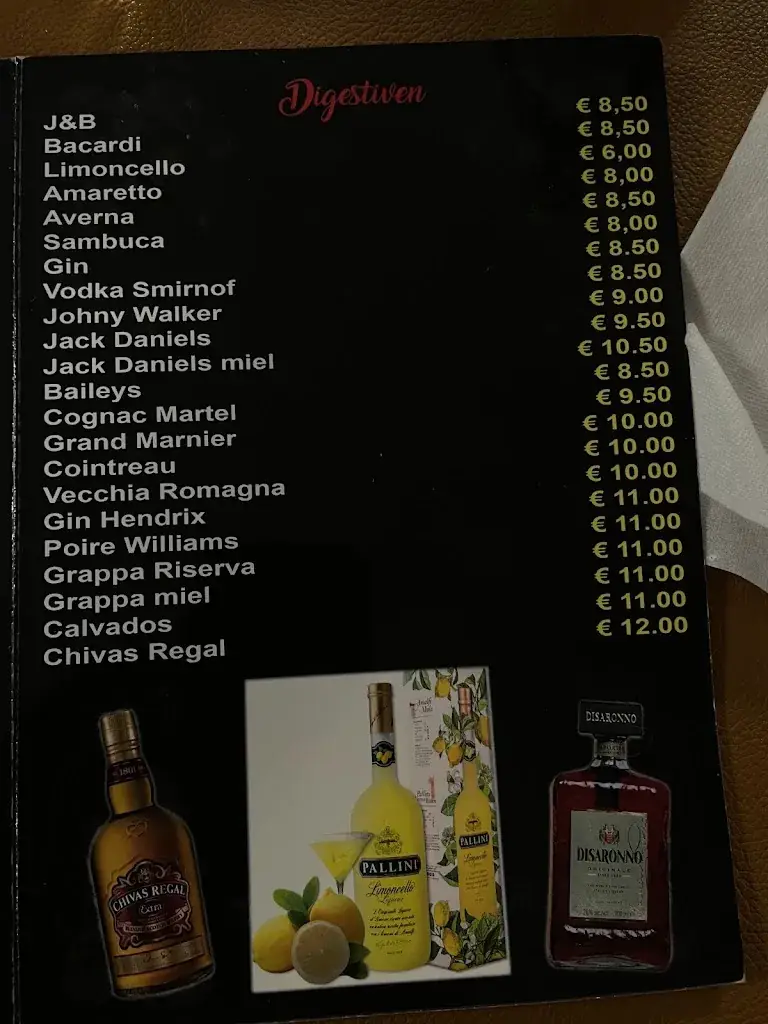 Menu_Il Gusto d'Italia_Blankenberge_image_3