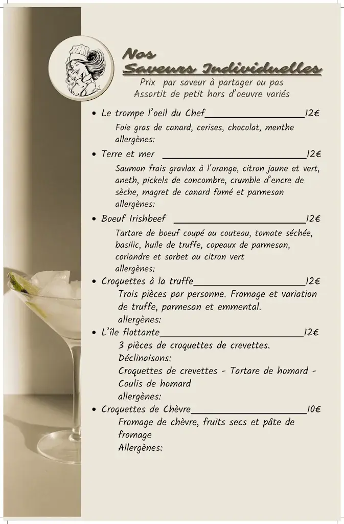 Menü_Secret De Famille_Quiévrain_Bild_4