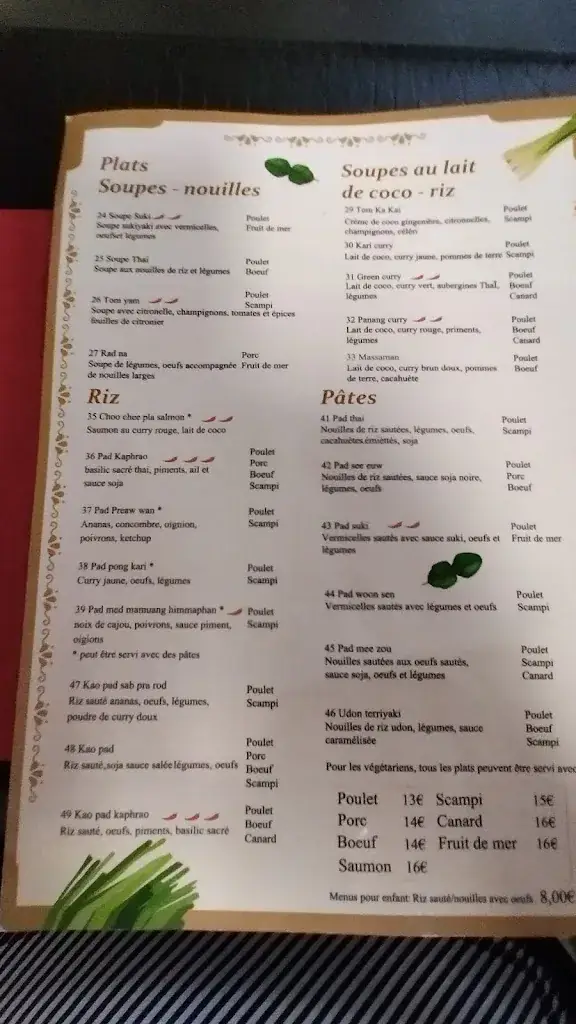 Menu_La Maison de Daow_Binche_image_4