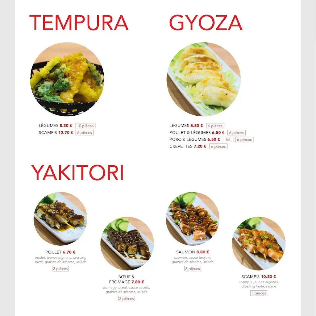 Menu_Sushi à la Vie Binche_Binche_image_4