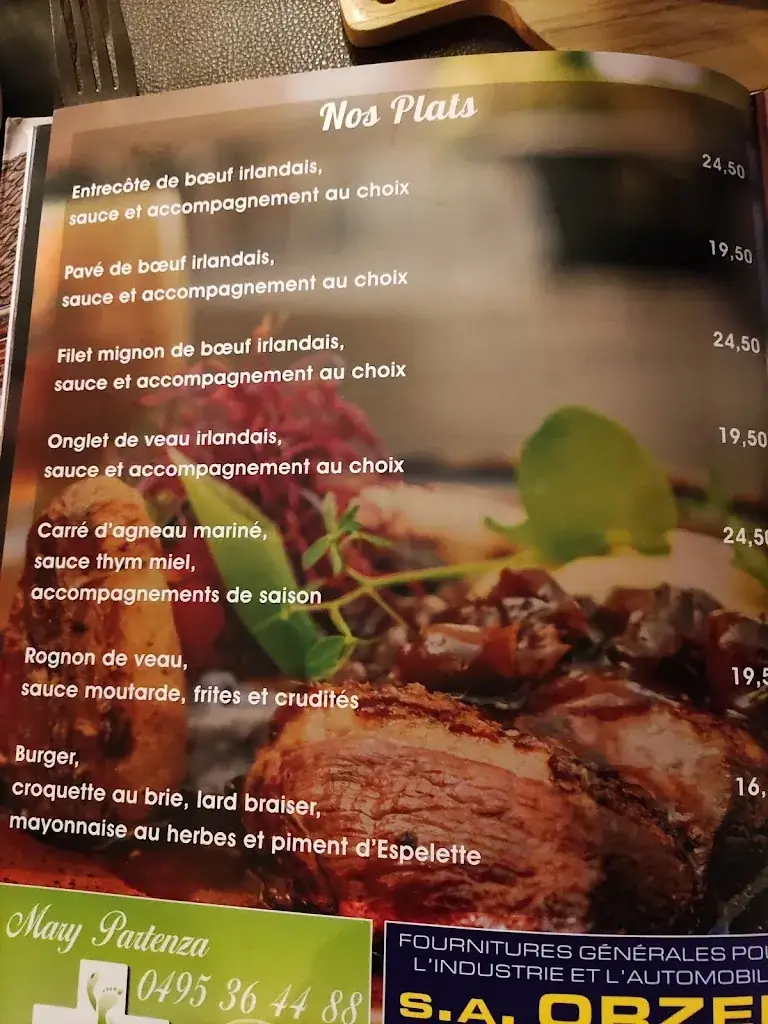 Menü_Le Relais de Walhain_Binche_Bild_1