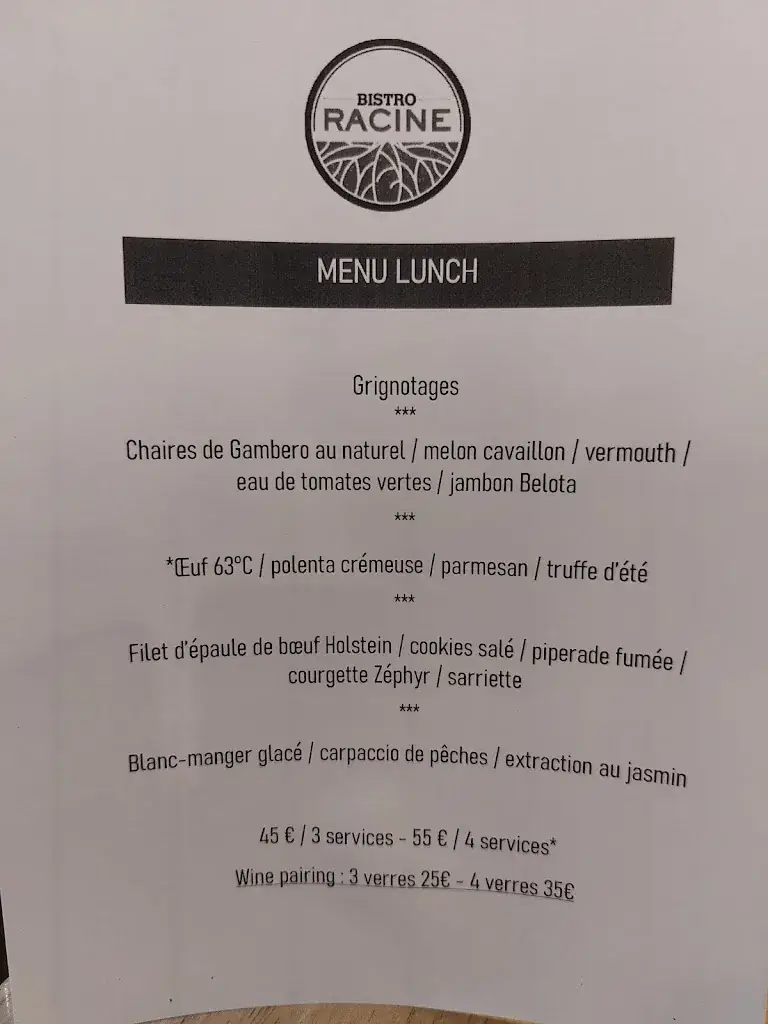 Menu_Bistro Racine_Braine-le-Château_imagen_1