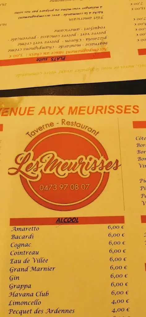 Menu_Restaurant les Meurisses_Braine-le-Château_image_2