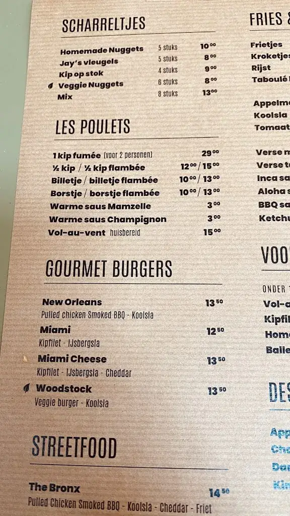 Menü_Mamzelle Poulet_Blankenberge_Bild_1