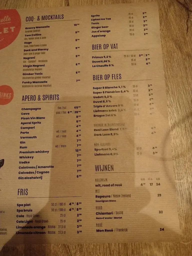 Menü_Mamzelle Poulet_Blankenberge_Bild_4