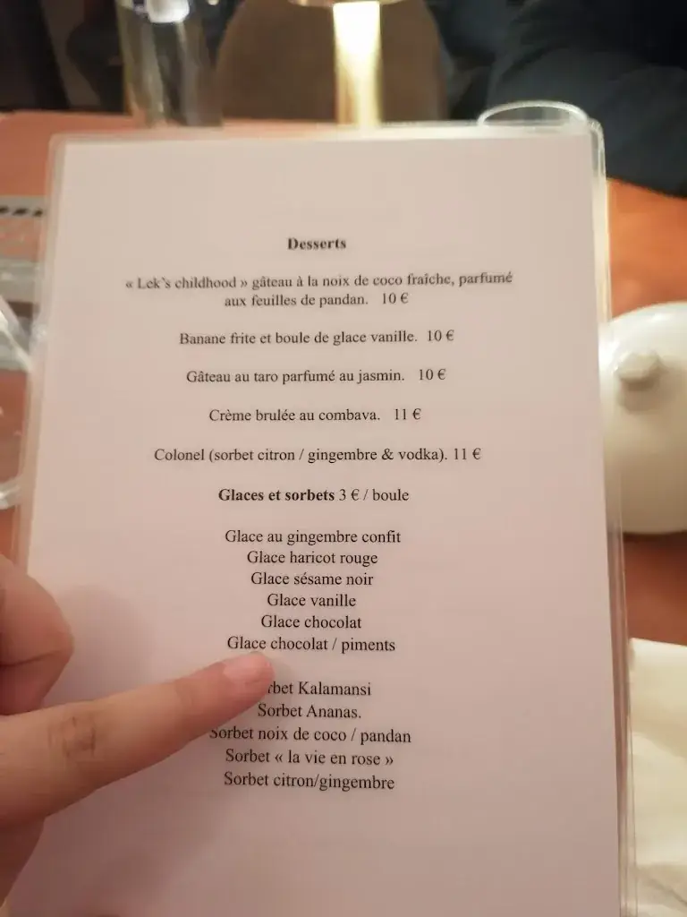 Menü_Lek Thai Chef_Braine-le-Château_Bild_4