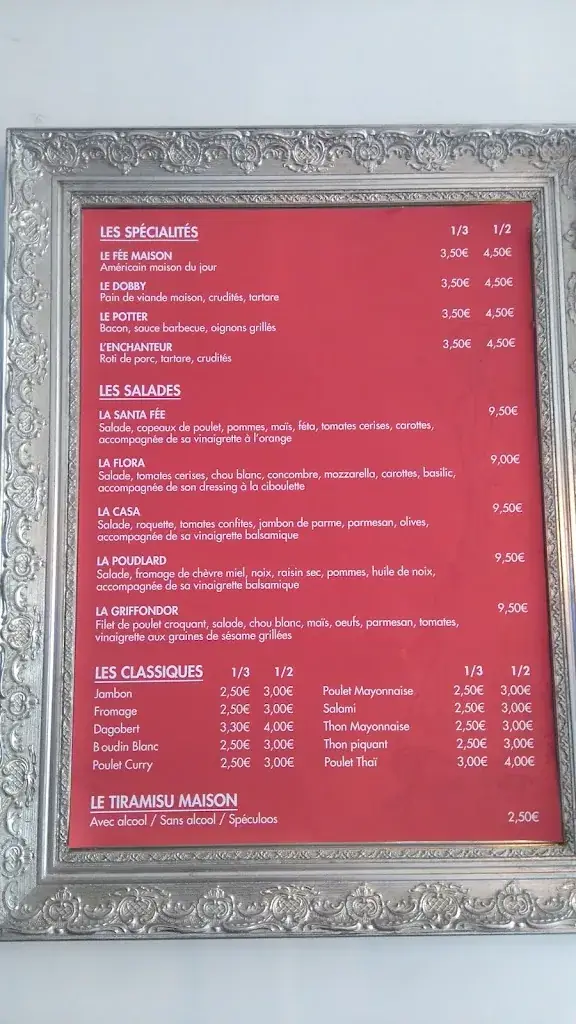 Menü_Les fées maison_Beyne-Heusay_Bild_2