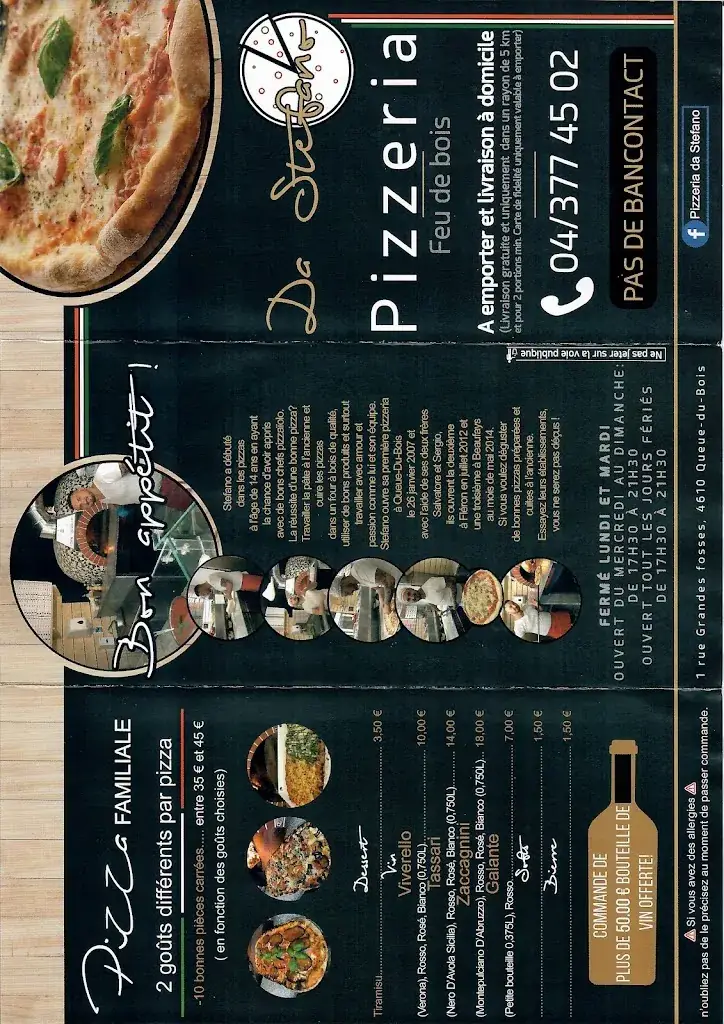 Menu_Pizzeria Da Stefano_Beyne-Heusay_image_1