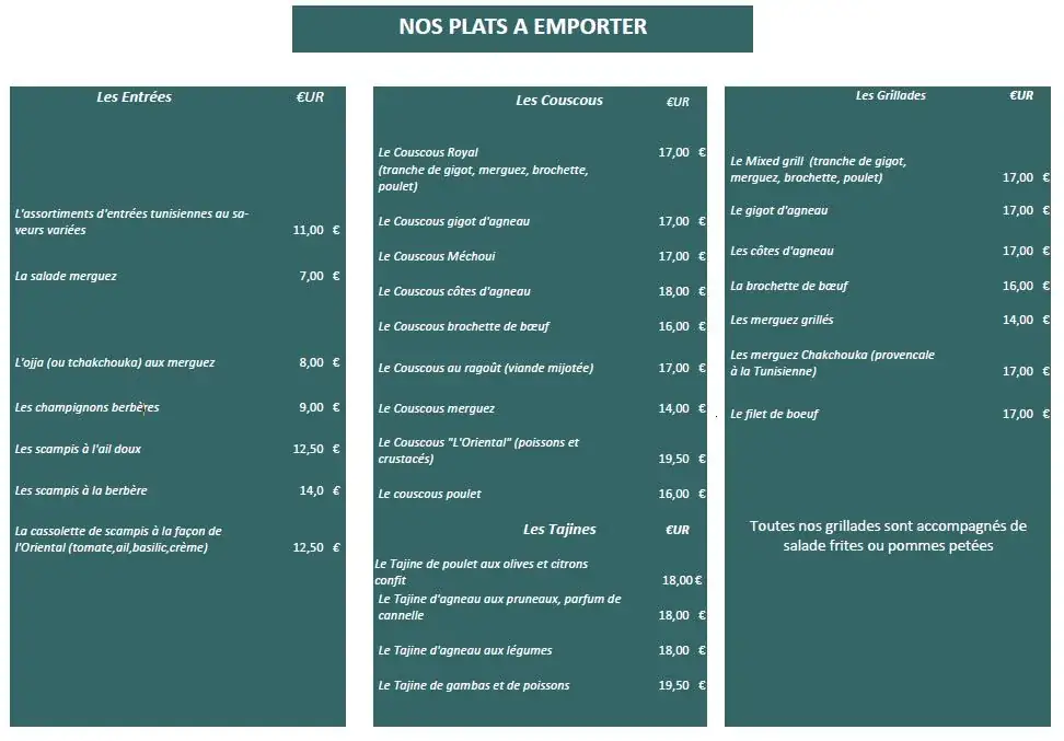 Menu_L'Oriental_Fléron_image_4