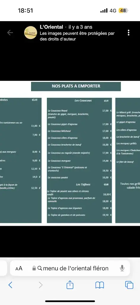 Lauryn Goffart_L'Oriental_Fléron_review