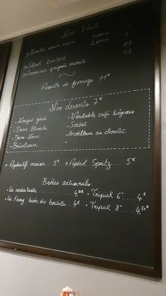 Menu_La centrale des viandes_Liège_image_2