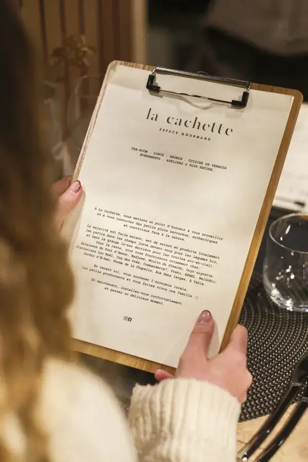 Menü_La Cachette, Espace Gourmand_Braives_Bild_4