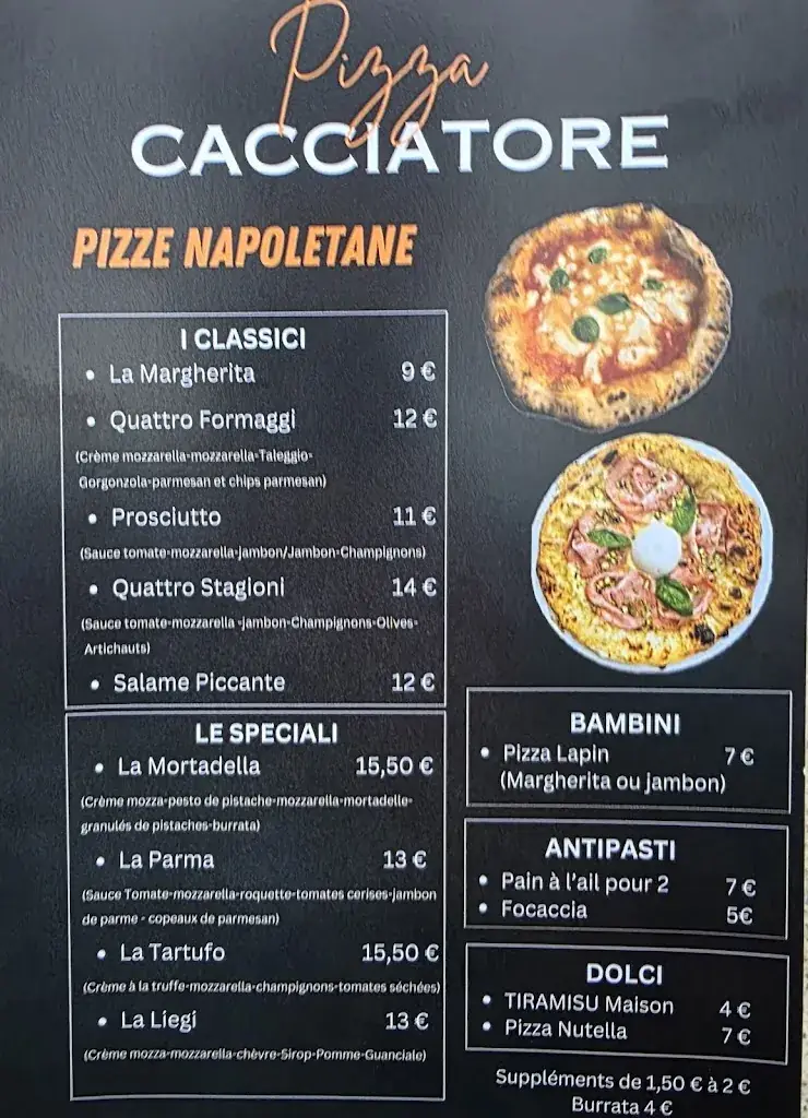 Menü_Pizza Cacciatore_Braives_Bild_1