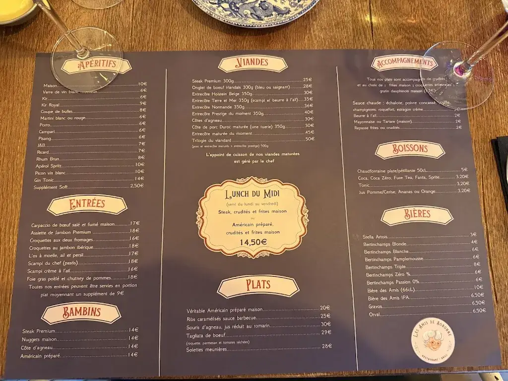 Menü_Les amis de Bobonne_Hannut_Bild_2