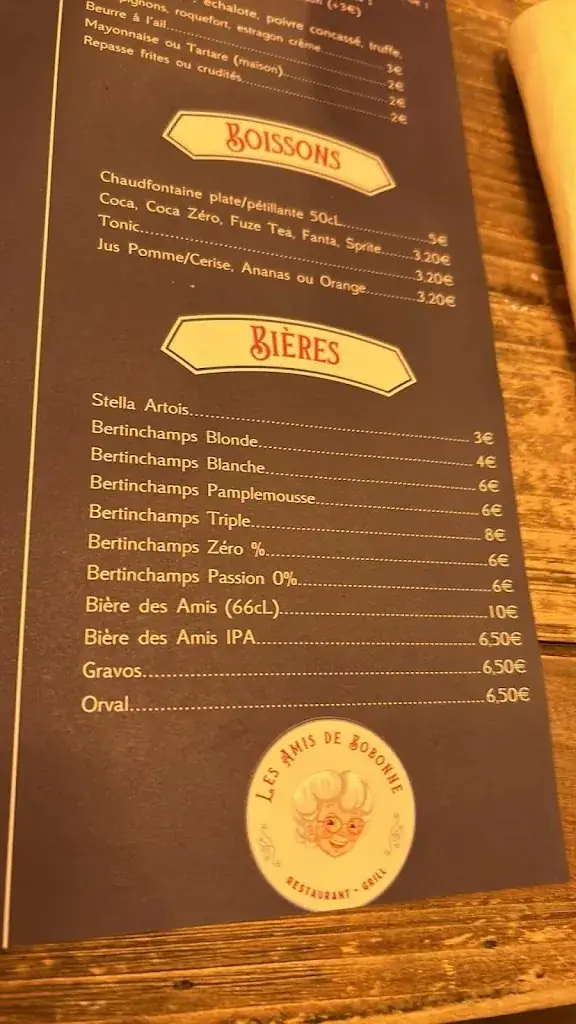 Menü_Les amis de Bobonne_Hannut_Bild_3