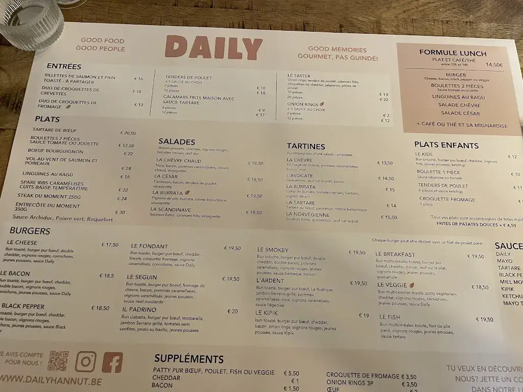 Menü_Daily Burger_Hannut_Bild_1