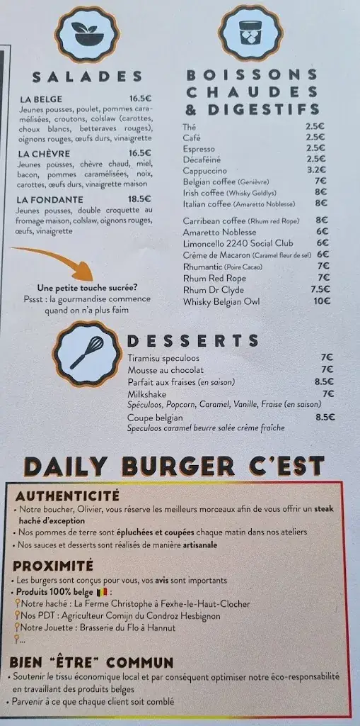 Menü_Daily Burger_Hannut_Bild_3