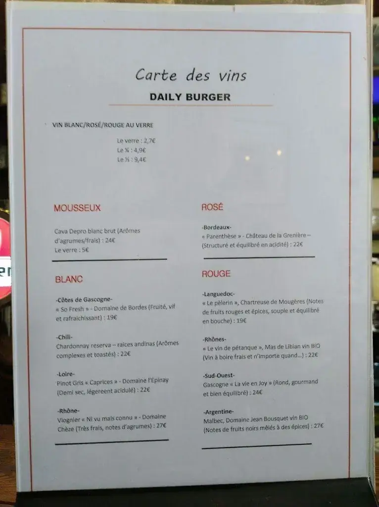 Menü_Daily Burger_Hannut_Bild_4